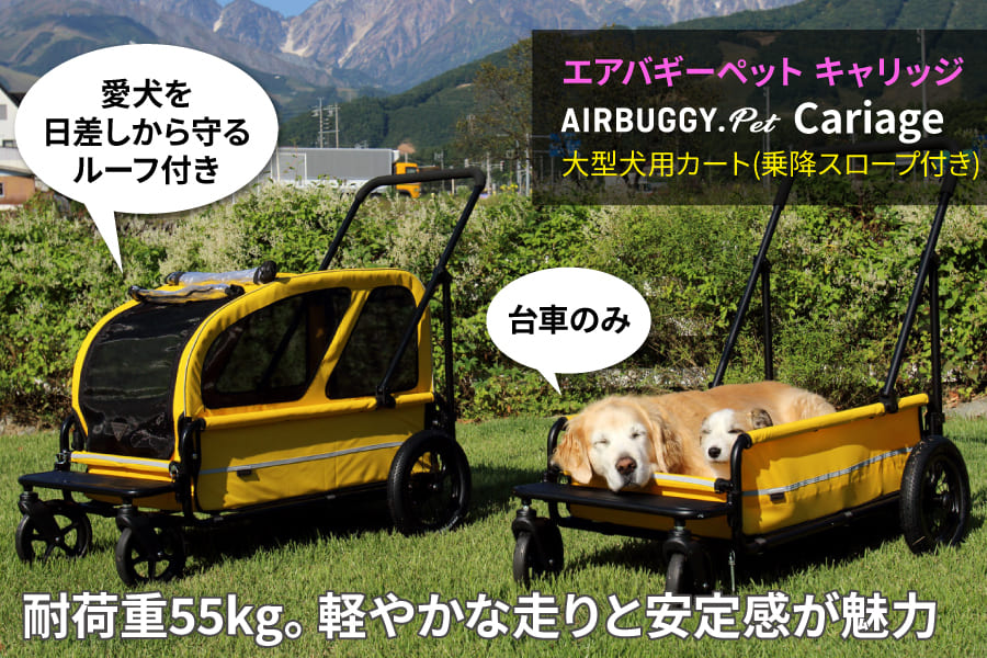 AirBuggy Carriage ( エアーバギー キャリッジ ) ブルー 大型犬用 ...